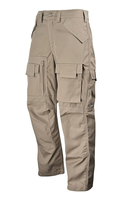 Beige Pleated Essential Trouser