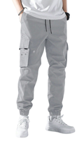 light Grey Pleated Essential Trouser