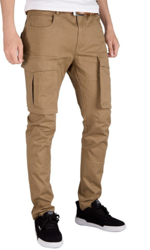 Dark Brown Pleated Essential Trouser