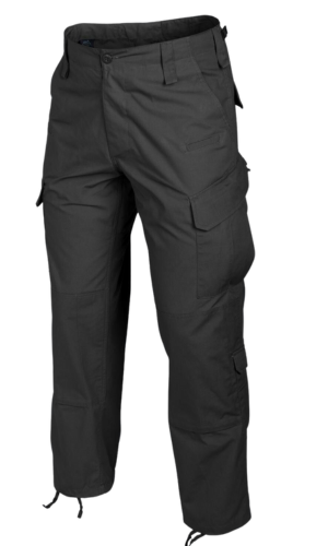 Black Pleated Essential Trouser