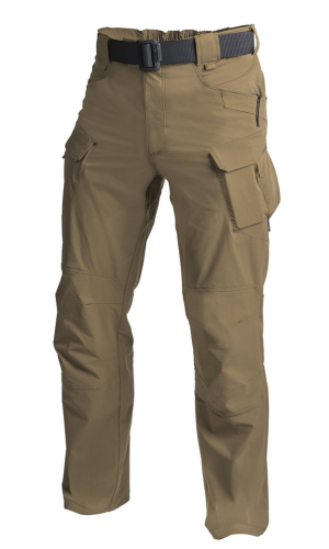 Brown Pleated Essential Trouser